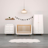 SnuzKot Skandi 3 Piece Nursery Furniture Set - Natural
