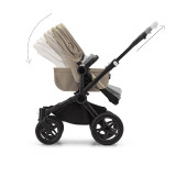 Bugaboo Donkey 5 Mono Stroller - Black/Desert Taupe