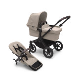 Bugaboo Donkey 5 Mono Stroller - Black/Desert Taupe