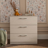 CuddleCo Freya Dresser - Coastal White