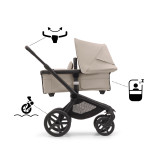 Bugaboo Fox 5 Cloud T Ultimate Bundle - Black/Desert Taupe
