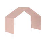 Boori Forest Teepee Loft Bed with Tent Canopy - Cherry & Almond