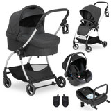 Hauck Colibri Travel System Bundle - Melange Black