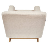 Gaia Serena Rocking/Feeding Chair - Biscuit/Oak