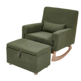 Gaia Serena Rocking/Feeding Chair - Forest/Oak