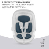 Kinderkraft i-Care i-Size Infant Carrier - Graphite Black