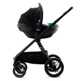 Kinderkraft i-Care i-Size Infant Carrier - Cool Grey