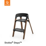 Stokke® Steps + Baby Set - Black / Golden Brown