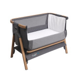 Tutti Bambini CoZee® Air Bedside Crib Essential Bundle - Oak/Charcoal