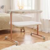 Tutti Bambini Zizee® Essential Crib Bundle - Scandinavial Walnut/Ecru