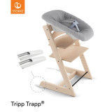 Stokke® Tripp Trapp® Highchair + Newborn Set - Oak Natural