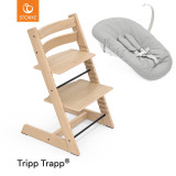 Stokke® Tripp Trapp® Highchair + Newborn Set - Oak Natural
