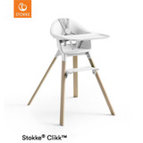 Stokke® Clikk™ High Chair + Cushion - White