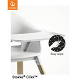 Stokke® Clikk™ High Chair + Cushion - White