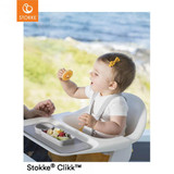 Stokke® Clikk™ High Chair + Cushion - White