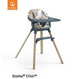 Stokke® Clikk™ High Chair + Cushion - Fjord Blue