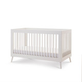 Obaby Maya Cot Bed - Nordic White