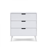 Obaby Maya 3 Piece Room Set - White with Acylic