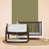 SnuzKot Skandi 2 Piece Nursery Furniture Set - Ebony