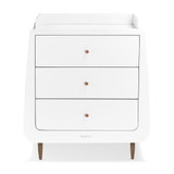 SnuzKot Skandi 2 Piece Nursery Furniture Set - Walnut