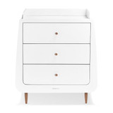 SnuzKot Skandi 3 Piece Nursery Furniture Set - Oak