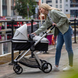 Babymore Mimi Coco i-Size Travel System - Silver