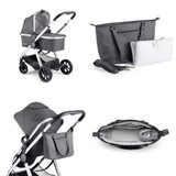 Babymore MeMore V2 13 Piece Coco i-Size Travel System - Chrome