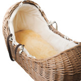 Baa Baby Sheepskin Bassinet Liner 70 x 30cm - Honey