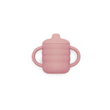 Ickle Bubba 6 Piece Silicone Feeding Set - Dark Pink