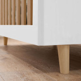 Tutti Bambini Fika Mini 2 Piece Room Set - White/Light Oak