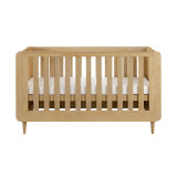 Tutti Bambini Japandi Mini Cot Bed - Light Oak