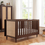 Tutti Bambini Japandi 2 Piece Room Set - Warm Walnut