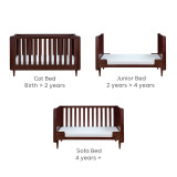 Tutti Bambini Japandi Mini 3 Piece Room Set - Warm Walnut