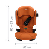 Britax Römer KIDFIX i-SIZE High Back Booster Car Seat - Dusty Rose