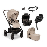 Nuna Mixx Next Generation Pipa Bundle - Biscotti