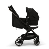 Nuna TRVL LX Compact Stroller + Carrycot - Caviar