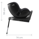 Britax Römer SWINGFIX M Plus Spin Car Seat - Midnight Grey