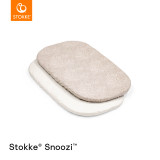 Stokke® Snoozi™ Fitted Sheets - Dandelion Beige / Vanilla Cream
