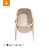 Stokke® Snoozi™ Fitted Sheets - Dandelion Beige / Vanilla Cream
