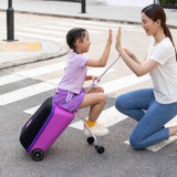 Micro Eazy Ride on 3in1 Suitcase - Violet Pink