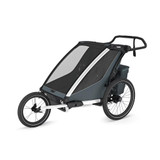 Thule Chariot Cross 2 Double G3 Bike Trailer - Dark Slate