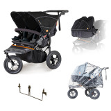 Out n About Nipper V5 Twin Starter Bundle - Summit Black