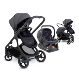iCandy Orange 4 Complete Travel System with Cocoon & Base - Fossil/Black