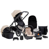 iCandy Orange 4 Complete Travel System with Cocoon & Base - Latte/Black