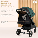 Kinderkraft MITZY Pushchair - Jade Green