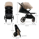 Kinderkraft MITZY Pushchair - Linen Beige
