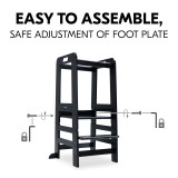 Hauck Learn N Explore Learning Tower - Black