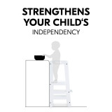 Hauck Learn N Explore Learning Tower - White