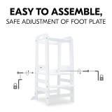 Hauck Learn N Explore Learning Tower - White