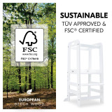 Hauck Learn N Explore Learning Tower - White